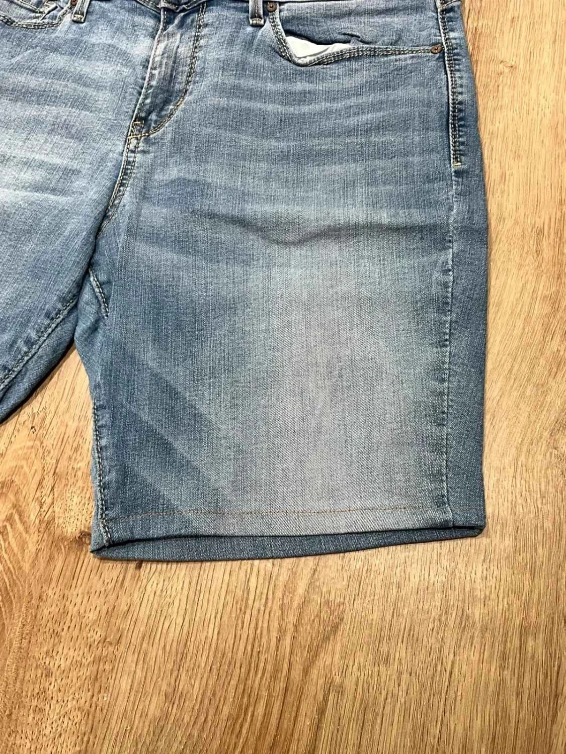 Short Levi's Modern Skinny Crop 12 - W29 Femme Bleu délavé Slv009 – photo 4
